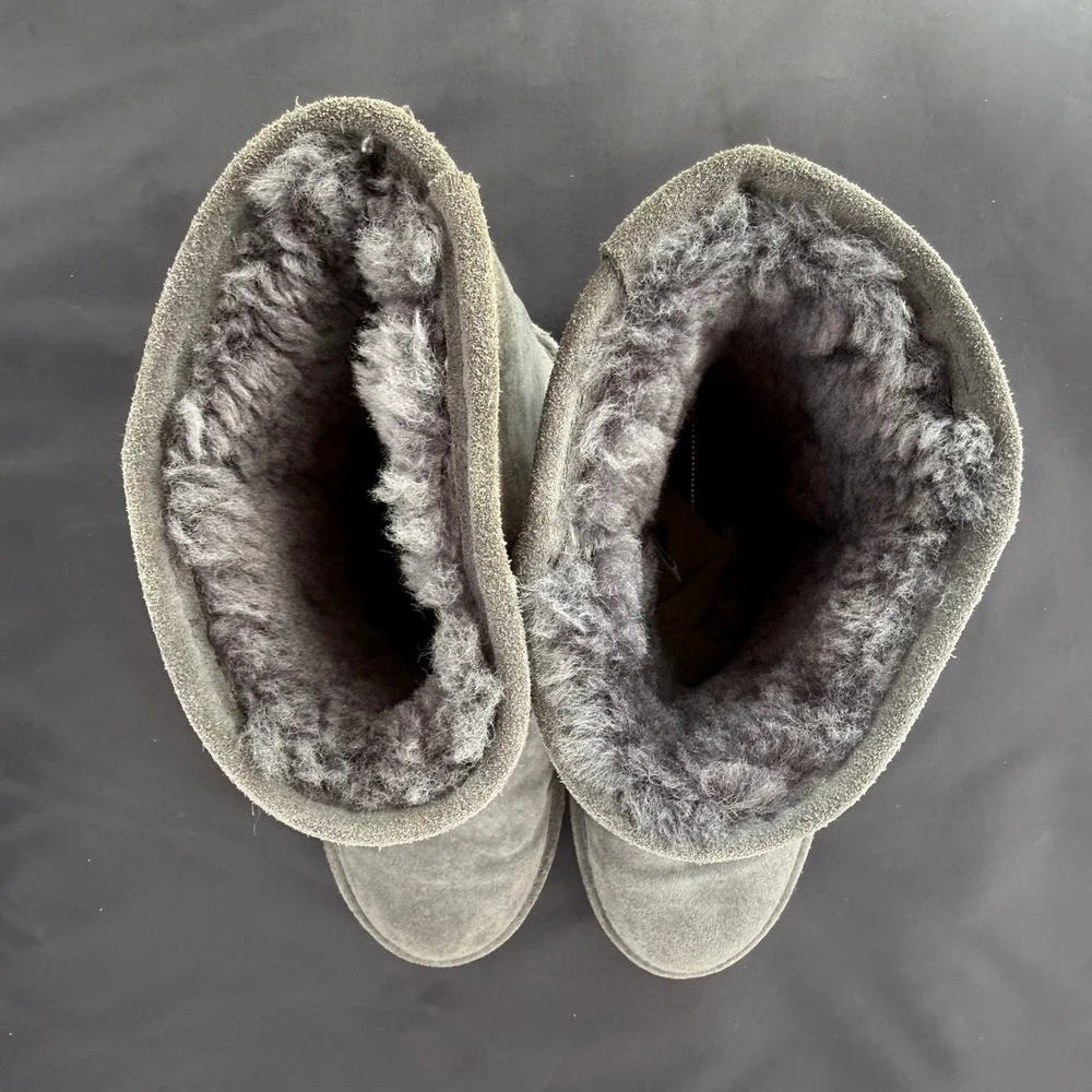 Bearpaw Elle Tall Suede Winter Boots Women's 9